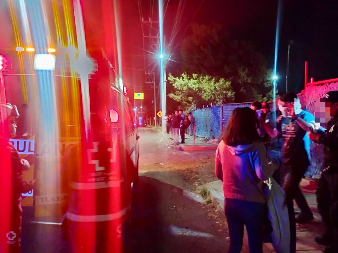 Policía Municipal de Tlaxcala detiene a sujeto señalado como presunto agresor de un masculino en la zona de La Virgen